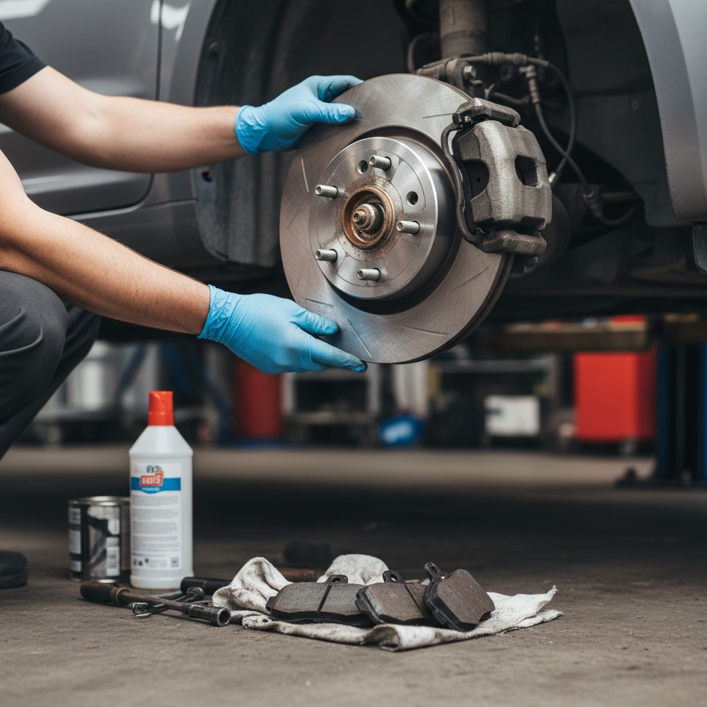 brake pads and rotor service